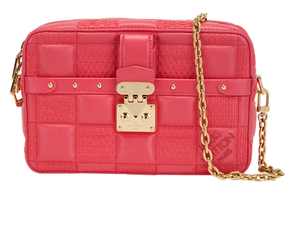 Troca PM, &pound;850, Handbags, Pink, Leather, Front view
